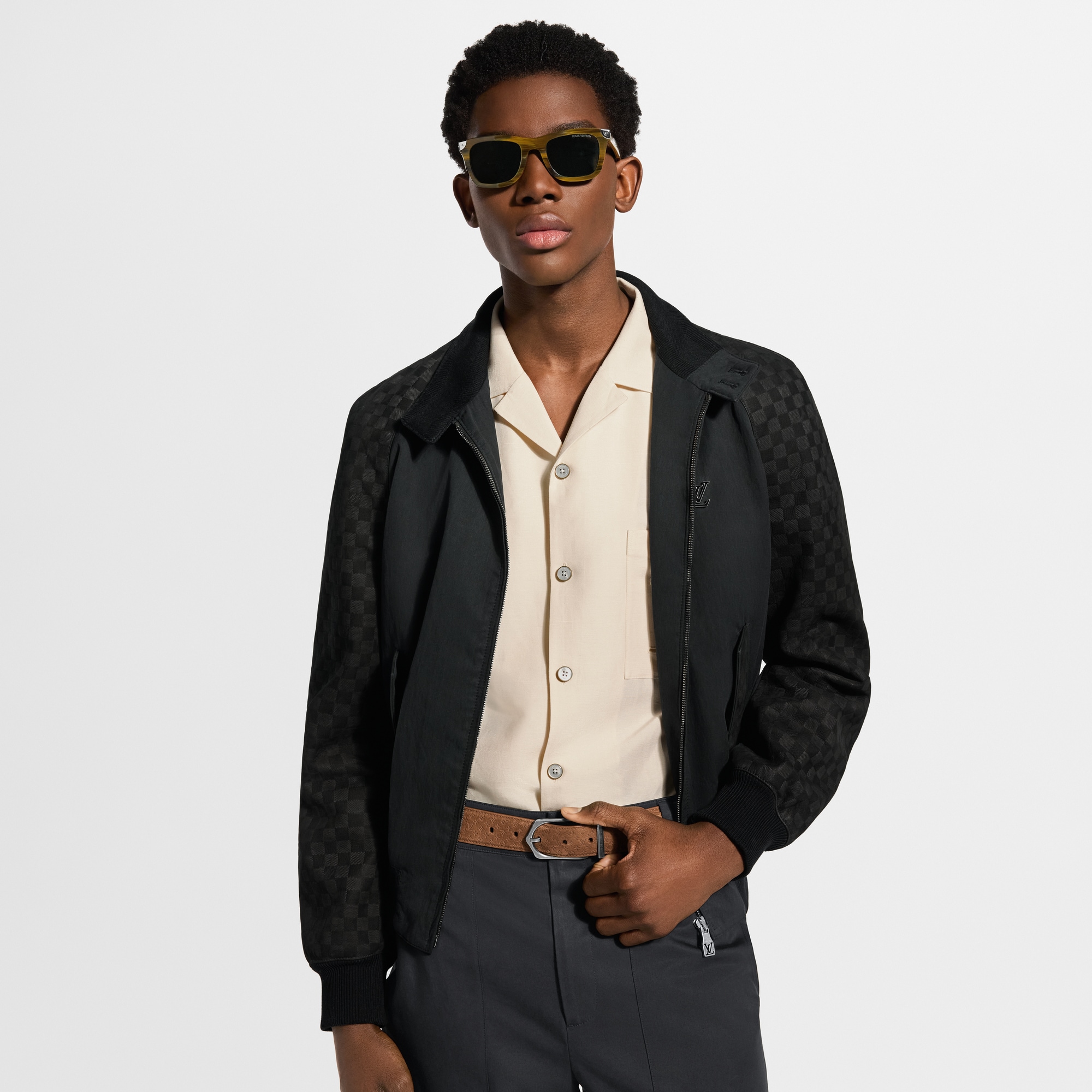 Suede Mix Blouson - Ready-to-Wear | LOUIS VUITTON